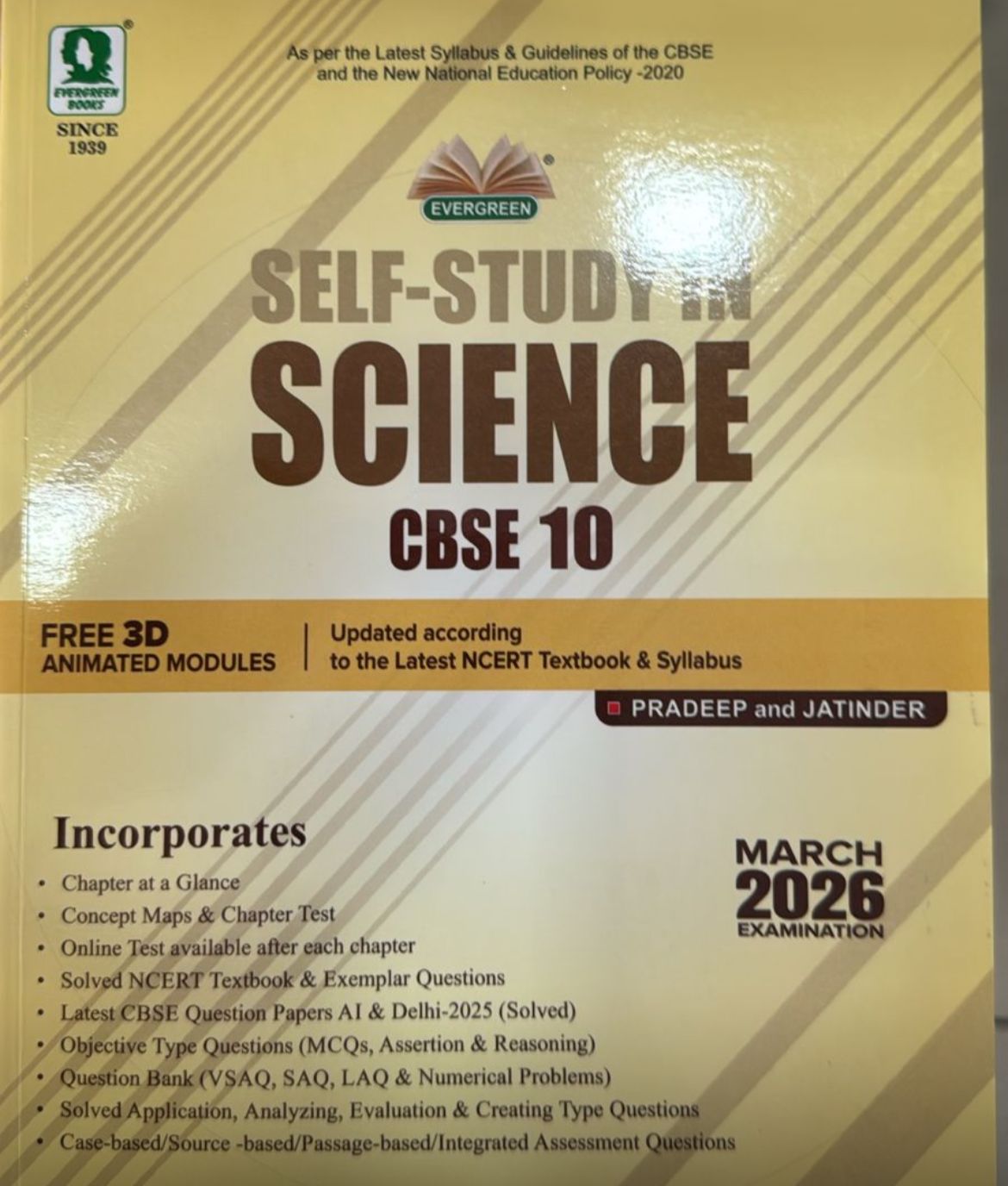 Evergreen Social science class 10th new edition